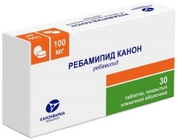 Ребамипид Канон, табл. п/о пленочной 100 мг №30